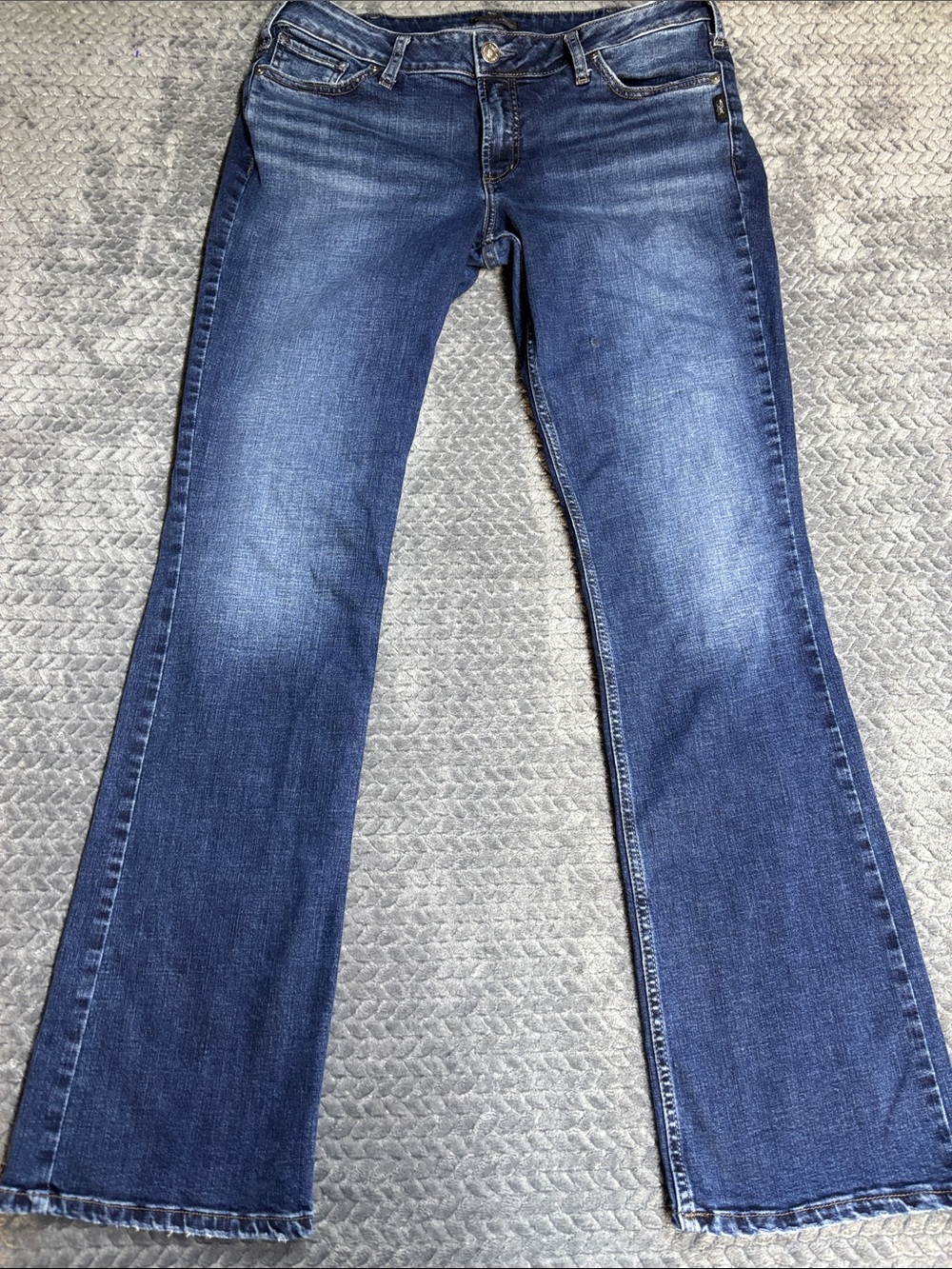 Silver Jeans Dark Blue Bootcut Jeans